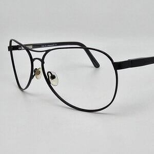 Jalapeno Sol Peto Black Aviator Sunglasses Frame w/ Flexhinge 60-14-130